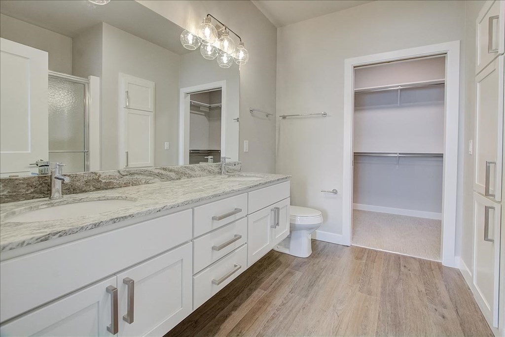 a bathroom with a sink and a toilet