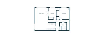 Park Terrace Apartments in Fargo, ND | Two Bedroom Floor Plan 21B