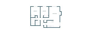 Maplewood Bend Apartments in Fargo, ND | Two Bedroom Floor Plan 21D