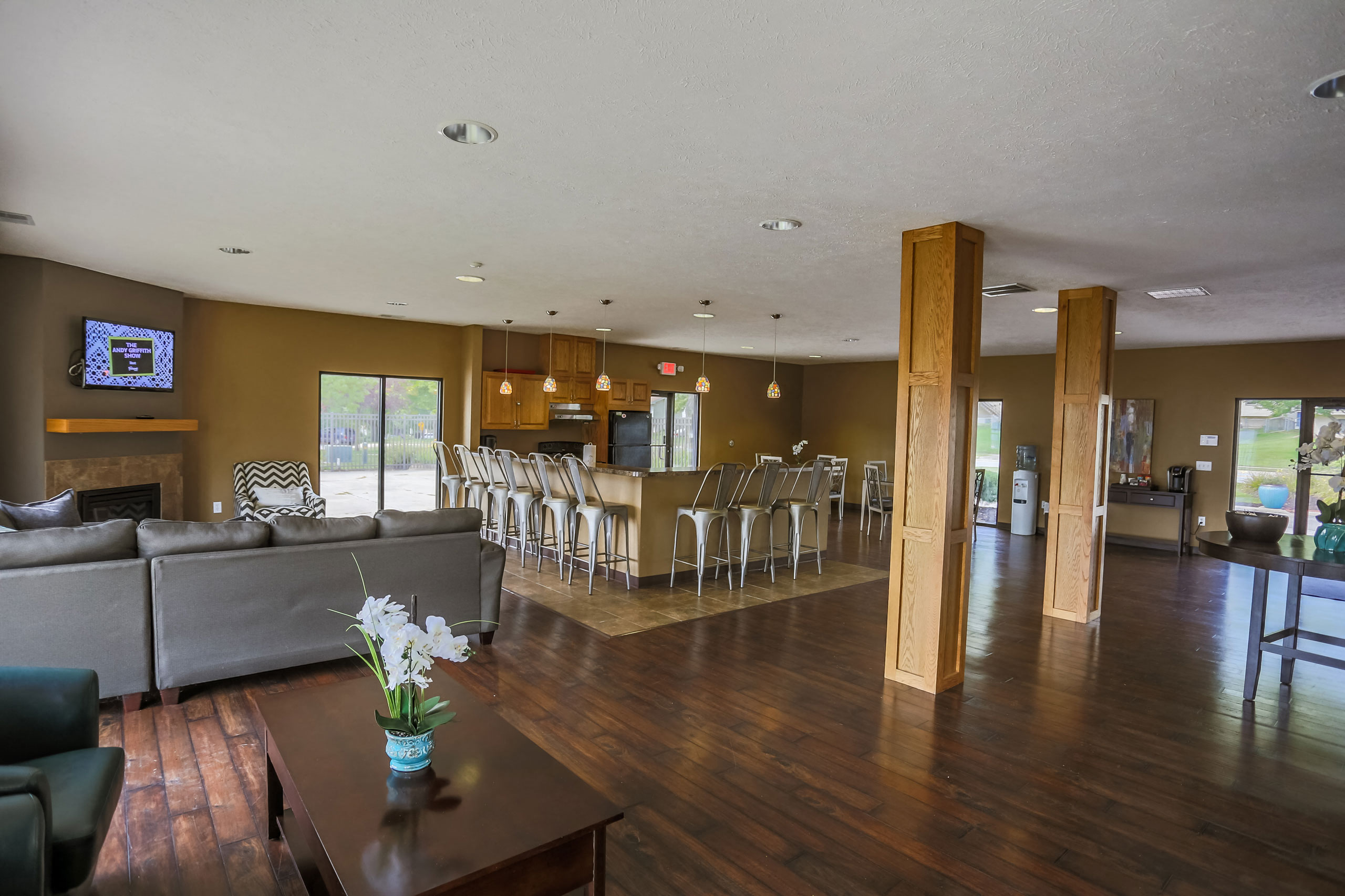 Community Clubhouse  at Beacon Hill Apartments, Omaha