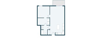 Desoto Estates | One Bedroom | Plan 11D