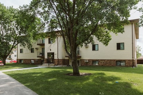 our apartments offer a spacious yard for residents to enjoy  at Harrison and Richfield, Grand Forks, 58201