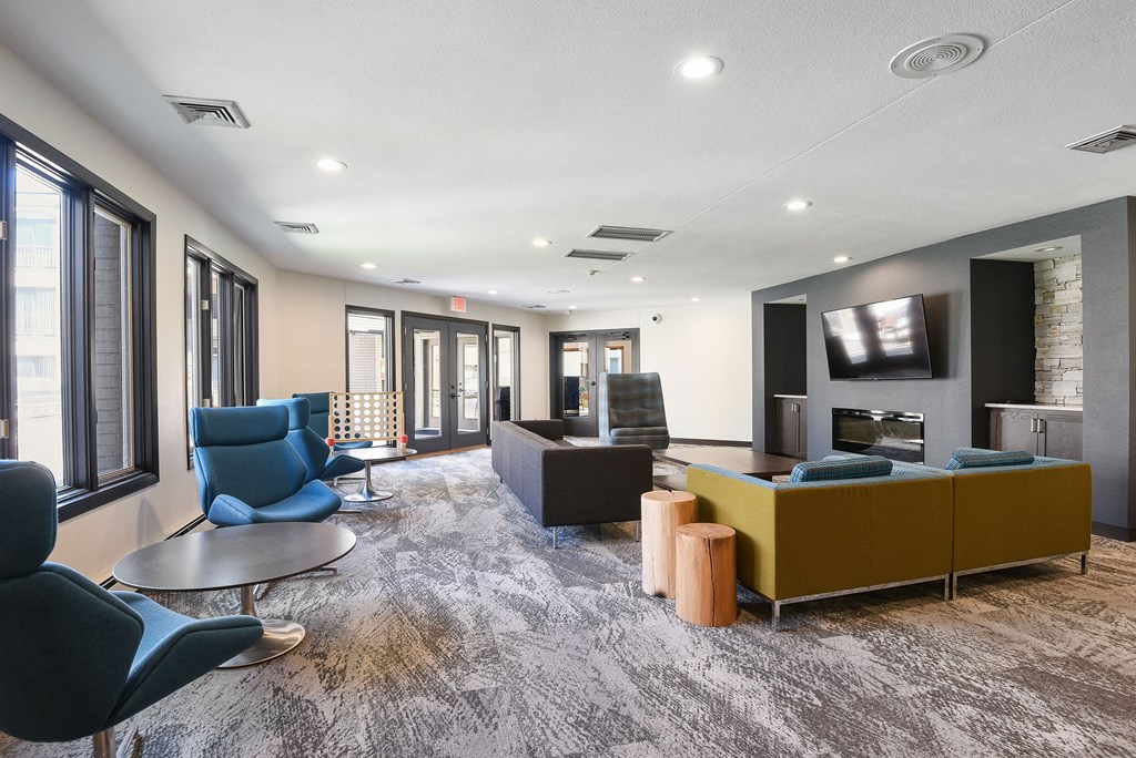 The Edge of Uptown Apartments | Community Room Lounge