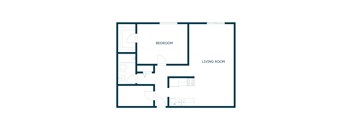 Maplewood Bend Apartments in Fargo, ND | One Bedroom Floor Plan 11D