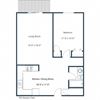 Flagstone Apartments | One Bedroom Floor Plan B Flagstone Apartments | One Bedroom Floor Plan B