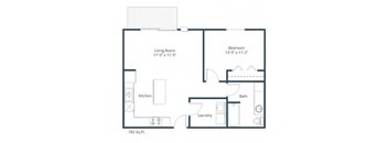 floor plan photo of the hillside club in livingston, nj