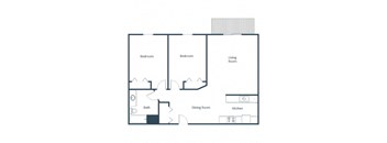a floor plan of a house