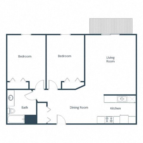 a floor plan of a house