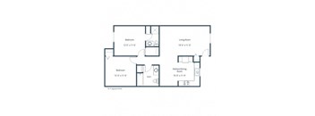 floor plan photo of the hillside club in livingston, nj
