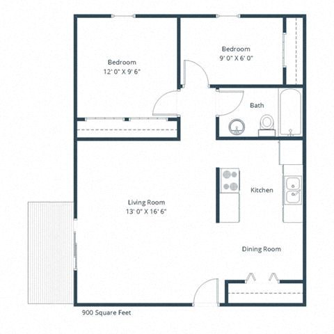 a floor plan of a house