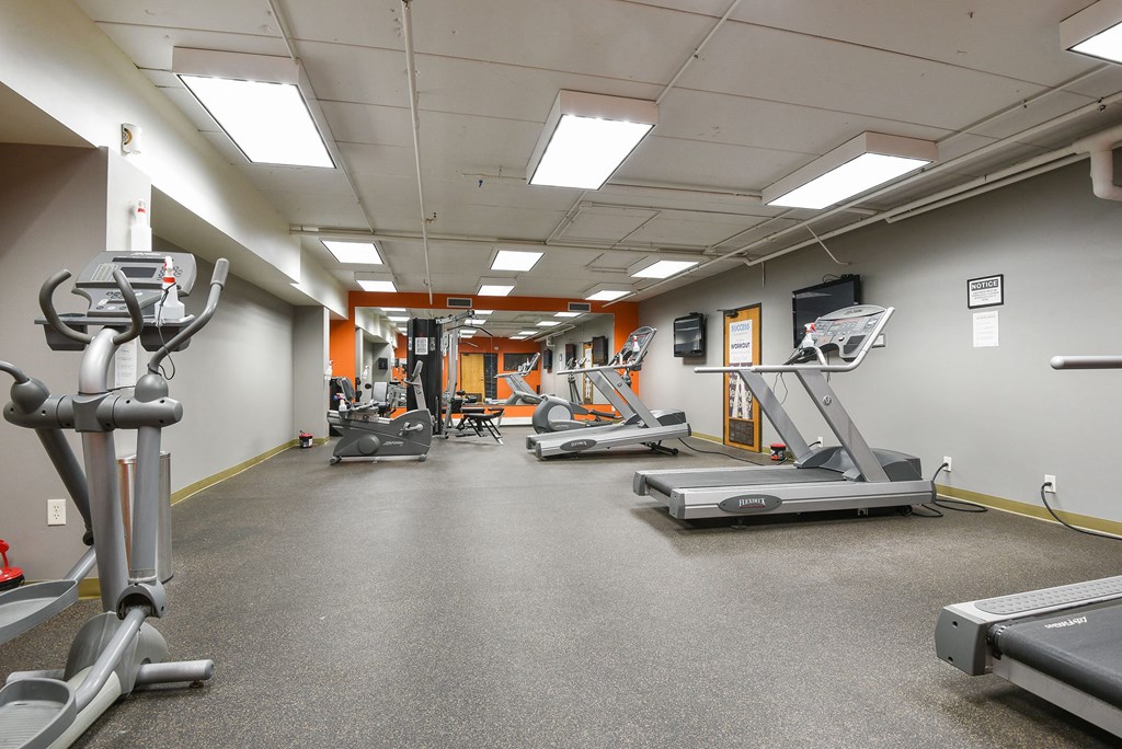 The Edge of Uptown Apartments | Fitness Center with Cardio Equipment