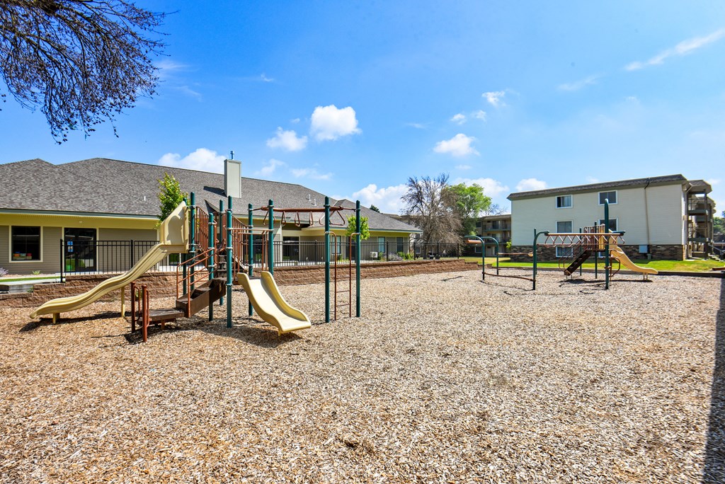 Little Canada, MN Montreal Courts Apartments. Playground