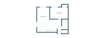 Westwood Estates Apartments in Fargo, ND | One Bedroom Floor Plan 11D