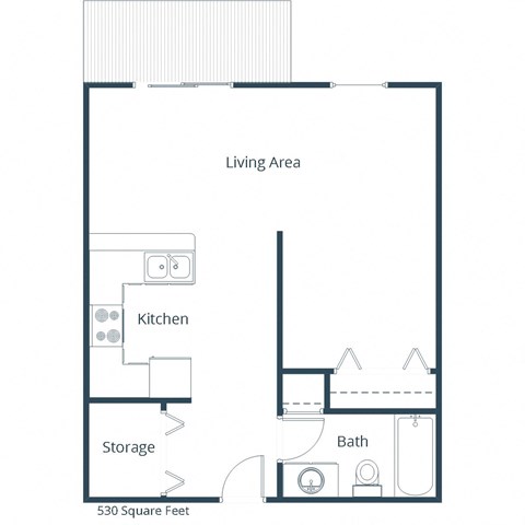 Autumn Ridge | Efficiency Floor Plan 01B