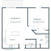 Autumn Ridge Apartments | One Bedroom Floor Plan B Autumn Ridge Apartments | One Bedroom Floor Plan B