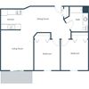 Autumn Ridge Apartments | Two Bedroom Floor Plan A Autumn Ridge Apartments | Two Bedroom Floor Plan A