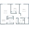 Sunview Apartments | Two Bedroom Floor Plan A Sunview Apartments | Two Bedroom Floor Plan A