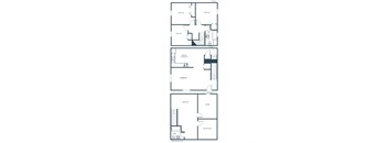 Valley Home Duplexes Townhomes in Grand Forks, ND | Three Bedroom Plan 32A