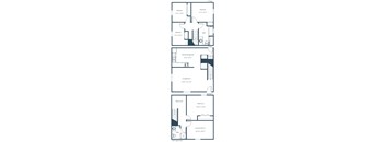 Valley Home Duplexes Townhomes in Grand Forks, ND | Four Bedroom Plan 4175A