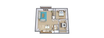 Two Bedroom 21G