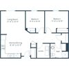 Crossroads Apartments | Two Bedroom Floor Plan A Crossroads Apartments | Two Bedroom Floor Plan A