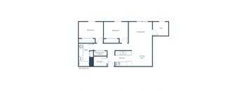 Chestnut Ridge - Two Bedroom - Plan 21B