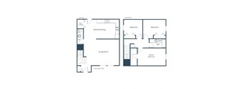 Hazelwood Townhomes in Fargo, ND | Three Bedroom Floor Plan 315A