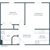 Sterling Park Apartments | One Bedroom Floor Plan A Sterling Park Apartments | One Bedroom Floor Plan A