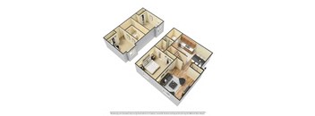 Foxtail Creek Townhomes in Fargo, ND | Three Bedroom Floor Plan 32A