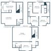 Townhomes at Mallard Creek | Four Bedroom Two and a Half Bath Plan A Townhomes at Mallard Creek | Four Bedroom Two and a Half Bath Plan A