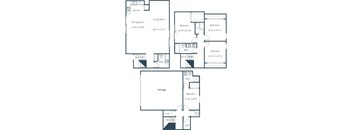 Townhomes at Mallard Creek | Four Bedroom Two and a Half Bath Plan B