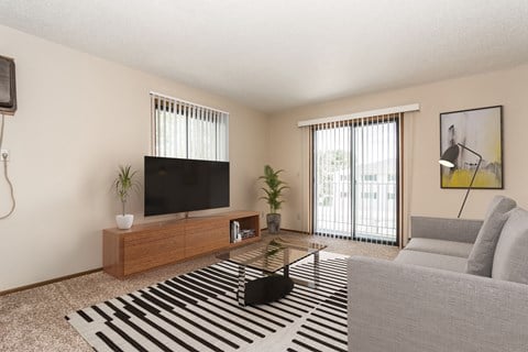 Living Room With TV  at Harrison and Richfield, Grand Forks, ND