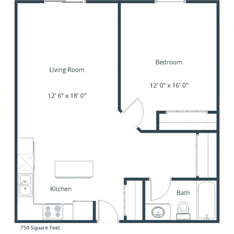 Galleria 3 | One Bedroom | Plan 11B