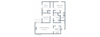 Galleria 3 | Three Bedroom | Plan 32A