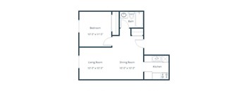 Parkwood | One Bedroom | Plan 11A