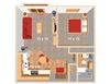Lake Crest - One Bedroom - Plan 11A Lake Crest - One Bedroom - Plan 11A