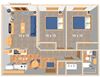 Lake Crest - Two Bedroom - Plan 21A Lake Crest - Two Bedroom - Plan 21A