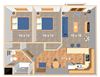 Lake Crest - Two Bedroom - Plan 21D Lake Crest - Two Bedroom - Plan 21D