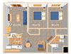 Lake Crest - Two Bedroom - Plan 21E Lake Crest - Two Bedroom - Plan 21E