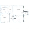 Cityside Apartments | Two Bedroom Floor Plan A Cityside Apartments | Two Bedroom Floor Plan A