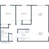 Islander Apartments | Two Bedroom Floor Plan A Islander Apartments | Two Bedroom Floor Plan A