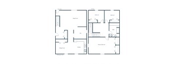 Marlowe South Apartments in Fargo, ND | Three Bedroom Floor Plan 31A
