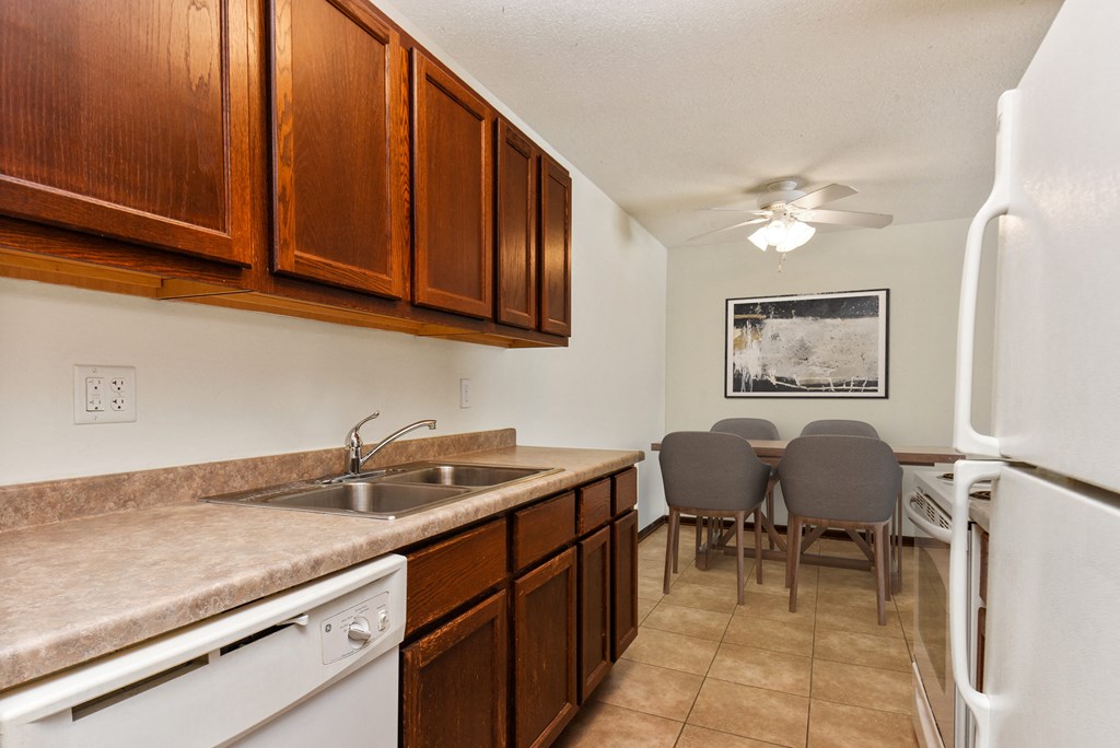 Sage Park Apartments in New Brighton, MN | kitchen and dining area