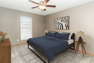 Omaha, NE Beacon Hill Apartments bedroom bedroom at Beacon Hill Apartments, Omaha, 68134 - Photo Gallery