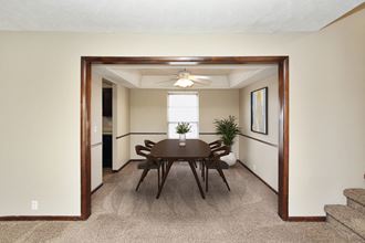 Omaha, NE Beacon Hill Apartments Dining Area Dining Area at Beacon Hill Apartments, Omaha, 68134 - Photo Gallery