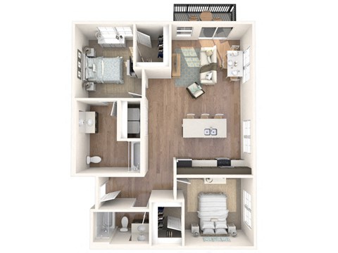 a floor plan of a 1 bedroom apartment at the biltmore apartments in dallas,