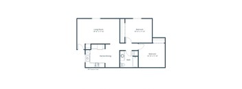 floor plan photo of the hillside club in livingston, nj