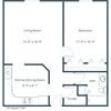 Rosegate - One Bedroom - Plan 11A Rosegate - One Bedroom - Plan 11A