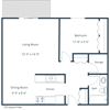 West Court - One Bedroom - Plan 11A West Court - One Bedroom - Plan 11A