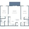 West Court - Two Bedroom - Plan 22A West Court - Two Bedroom - Plan 22A